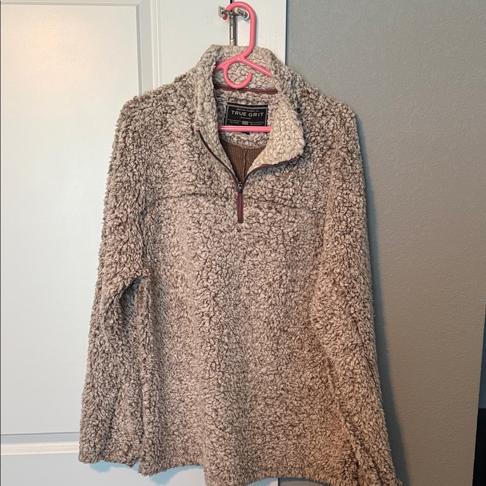 True Grit Tan Teddy Jacket
